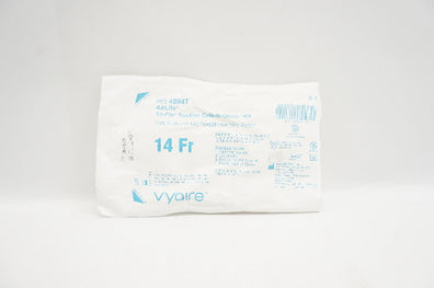 Vyaire 4894T AirLife Tri-Flo Suction Cath-N-Glove Kit with Basin & Gloves 14Fr